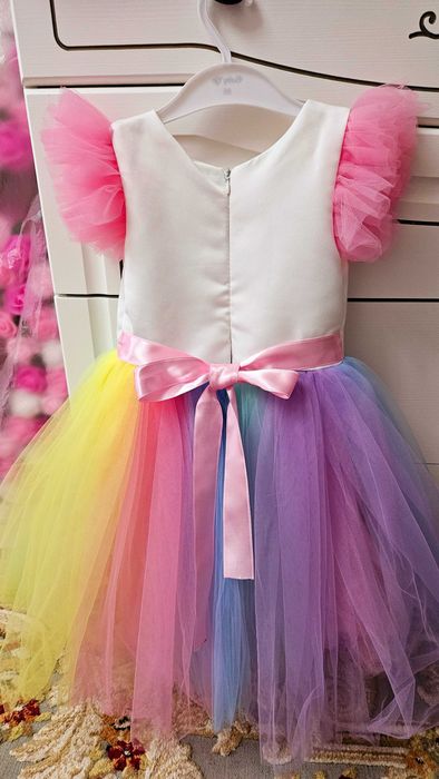 Платье единорожки 4-6 лет