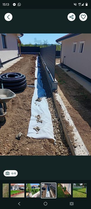 Motocultor 14 cai  frezare pregătire gazon