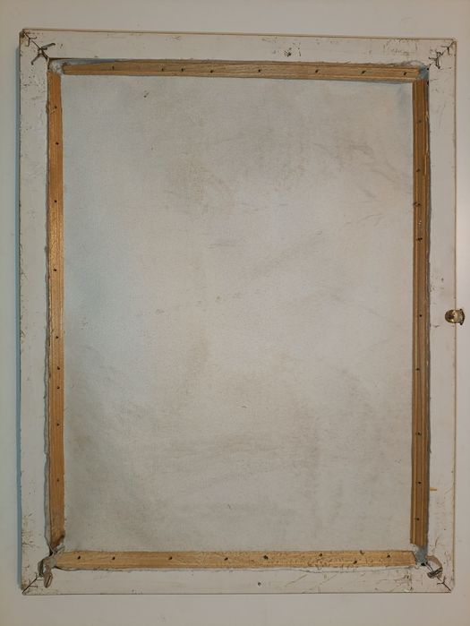 Tablou Pictat "Cascada Ascendentă în Lumină Aurie" Anul 1998