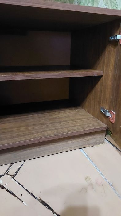 Советский трильяж с пуфиком