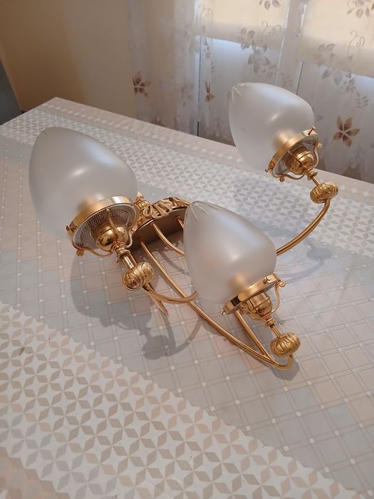 Чешская люстра. Настенный