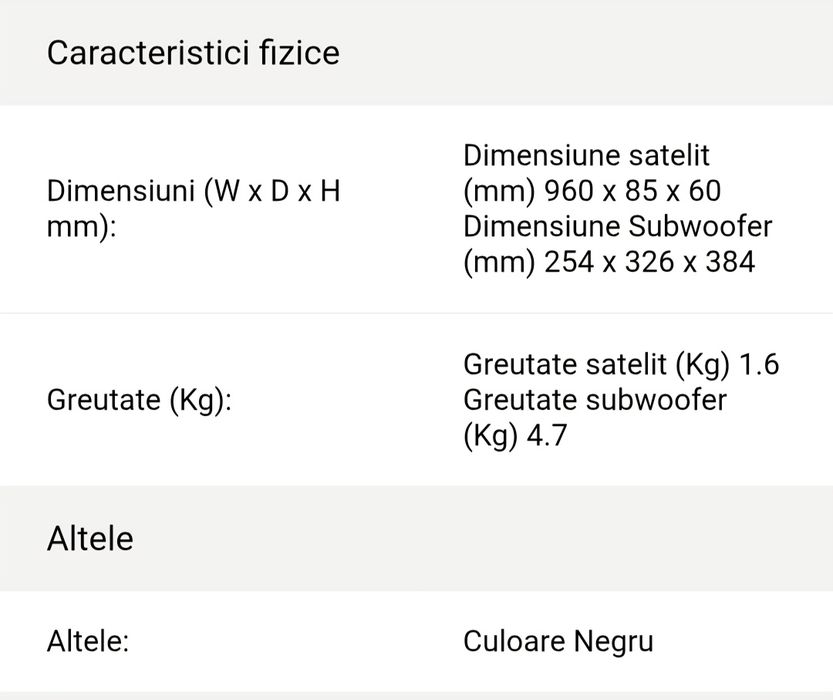 Soundbar SHARP 3.1  600W