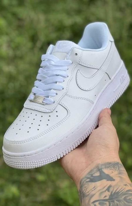 Nike Air Force 1 low triple white dama si barbati