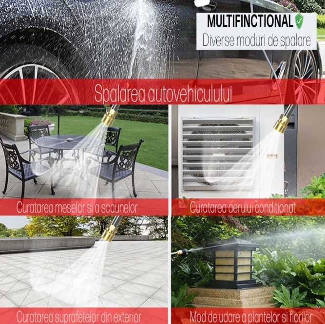 Aparat de spalat cu presiune,fara fir,2 acumulatori, acc  incluse 300w