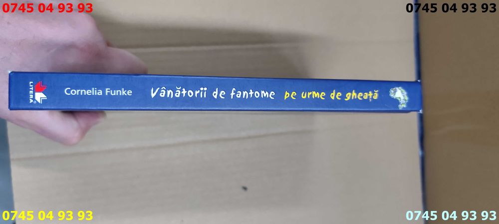 carte carti vanatorii de fantome cornelia funke cartonata