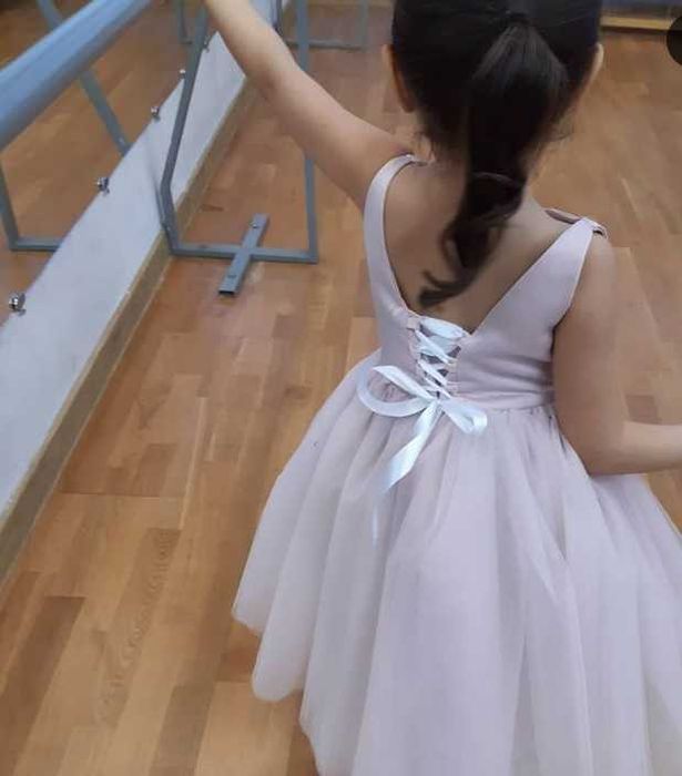 Пышное платье бальное