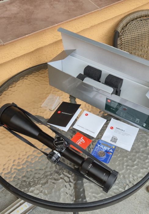 Leica amplus 2,5-15x56i L-4w, cu BDC nouă.