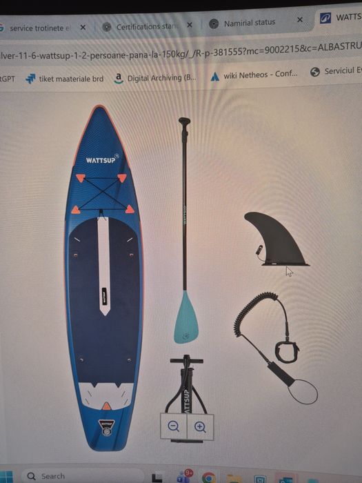 Stand up paddle Decathlon garantie