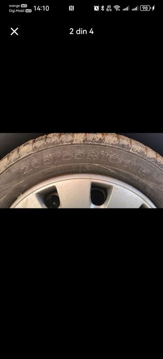 4 Roți  De Iarnă NORDMAN WR 205/55 R16 91 H , anvelope BMW seria1 ,17