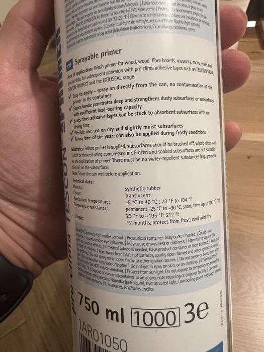 ProClima Tescon sPRIMER