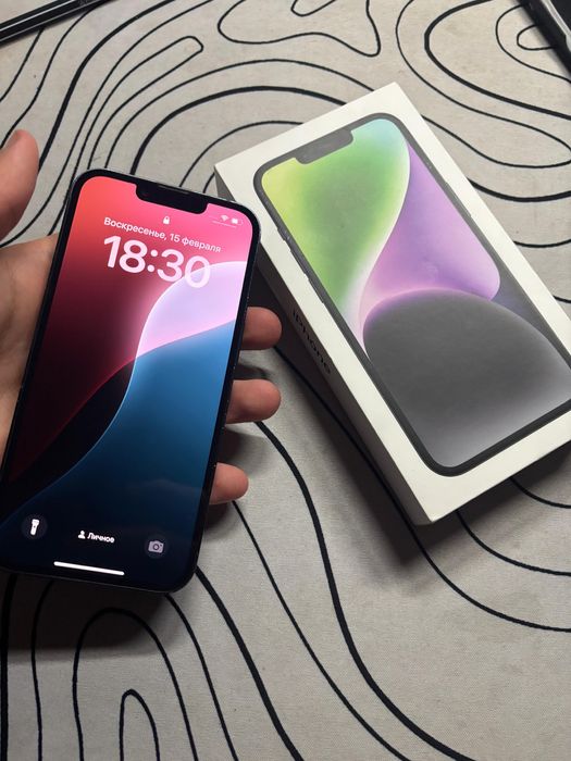 Iphone 14 128gb 82% акб срочно