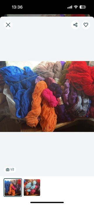 Fire crosetat diferite culori