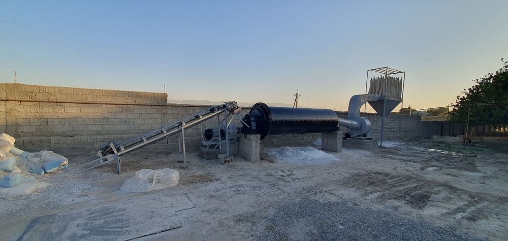 Шаровая мельница для сухого и мокрого помола