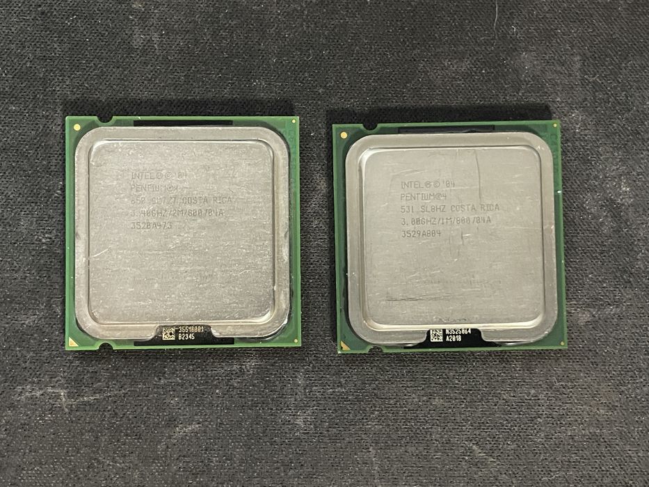 Intel Pentium 4 650 (SL7Z7) и Intel Pentium 4 531 (SL8HZ)