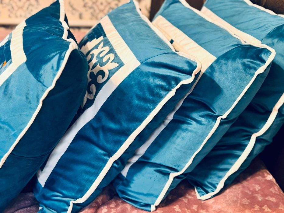 Төр көрпе жастығымен