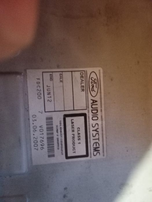 Casetofon Ford Mondeo MK4 functional cu cod inclus