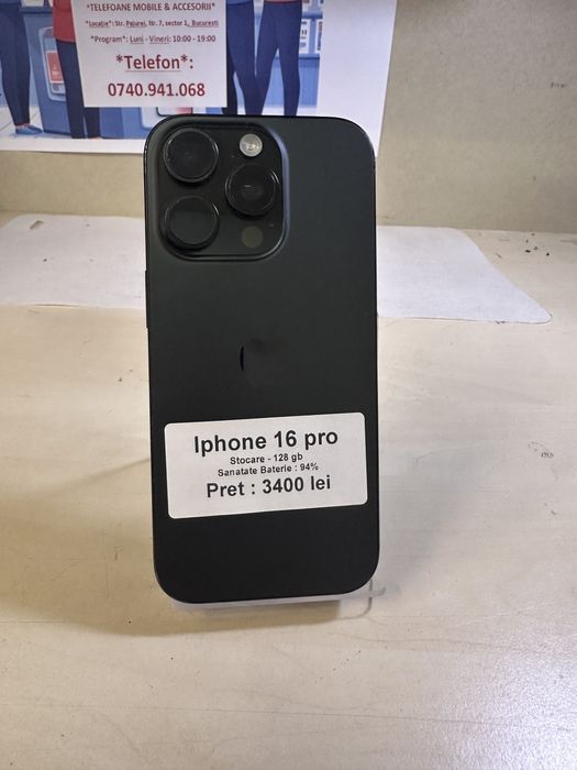 Iphone 16 pro / 128  gb / Garantie