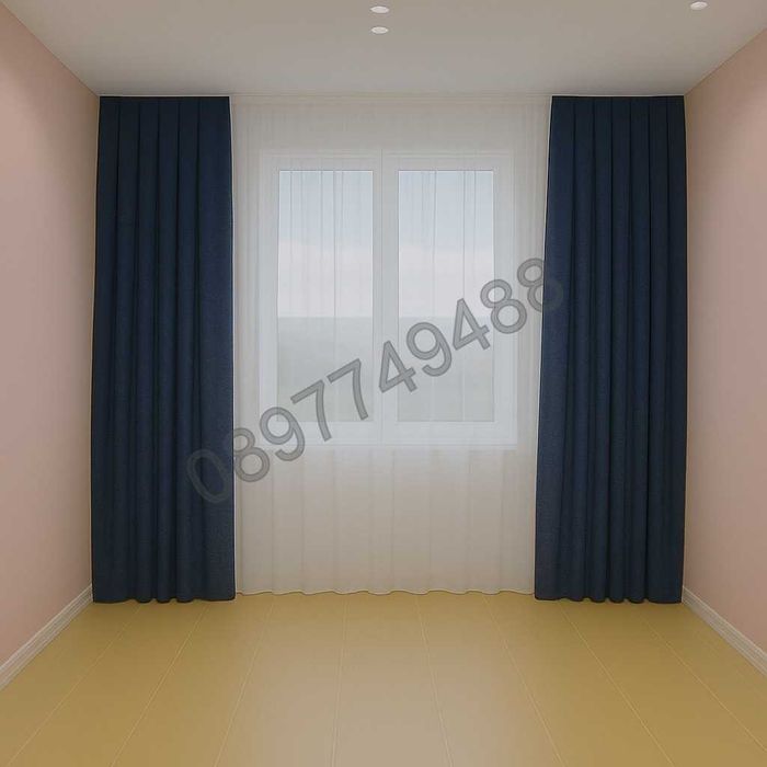 Комплект завеси + перде