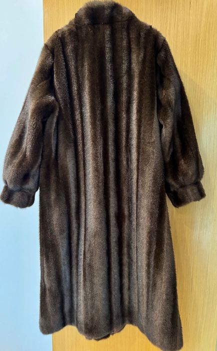 Дамско кожено палто