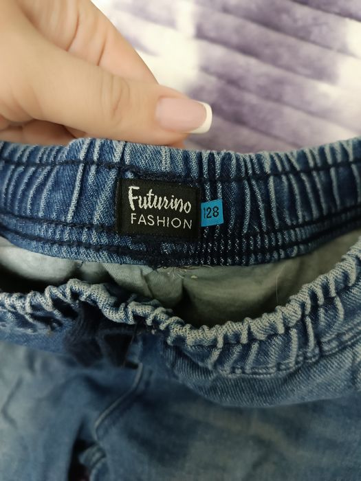 Утеплённые детские джинсы