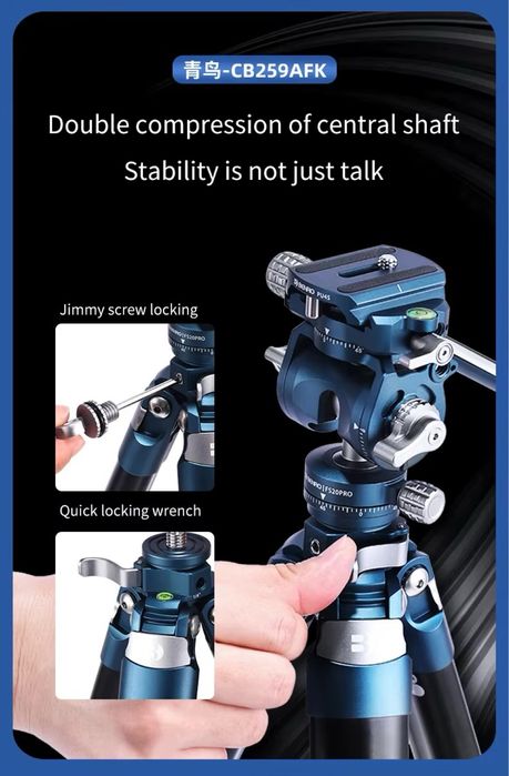 Новый карбоновий штатив от Benro