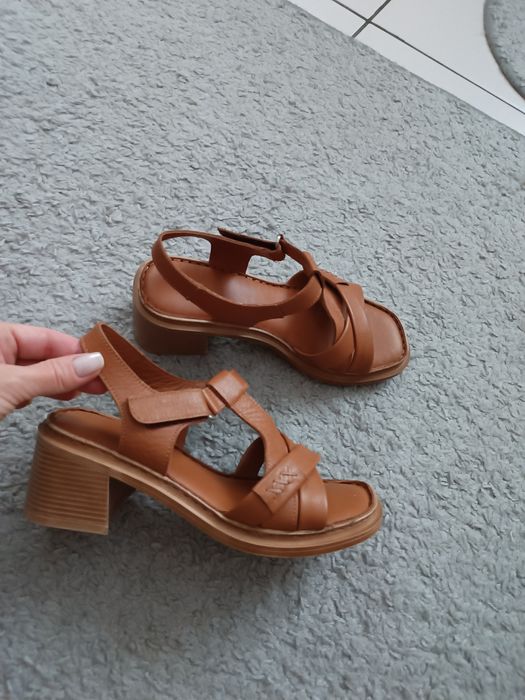 Сандали от естествена кожа