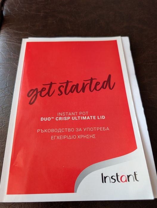 Instant Pot Duo Crisp Ultimate Lid multi-cooker and air fryer combo