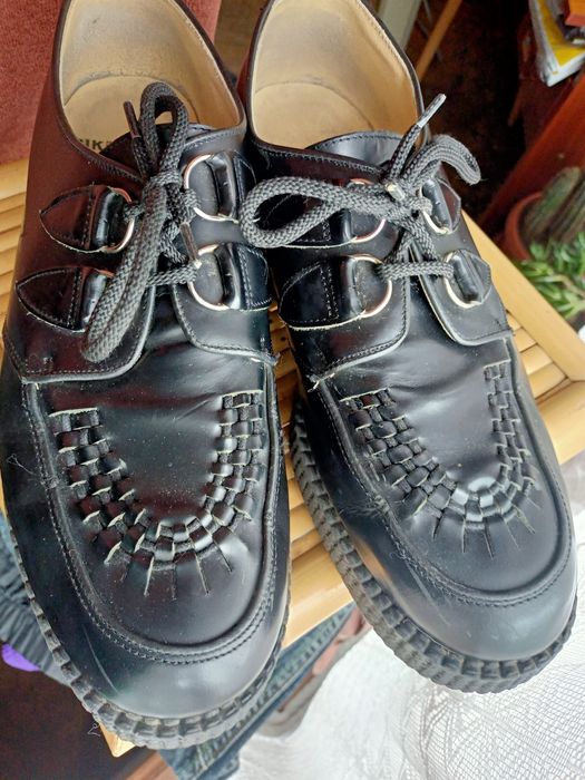 кожени обувки Creepers