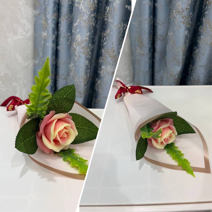 Букет гулдер сапалы сабыннан жасалған