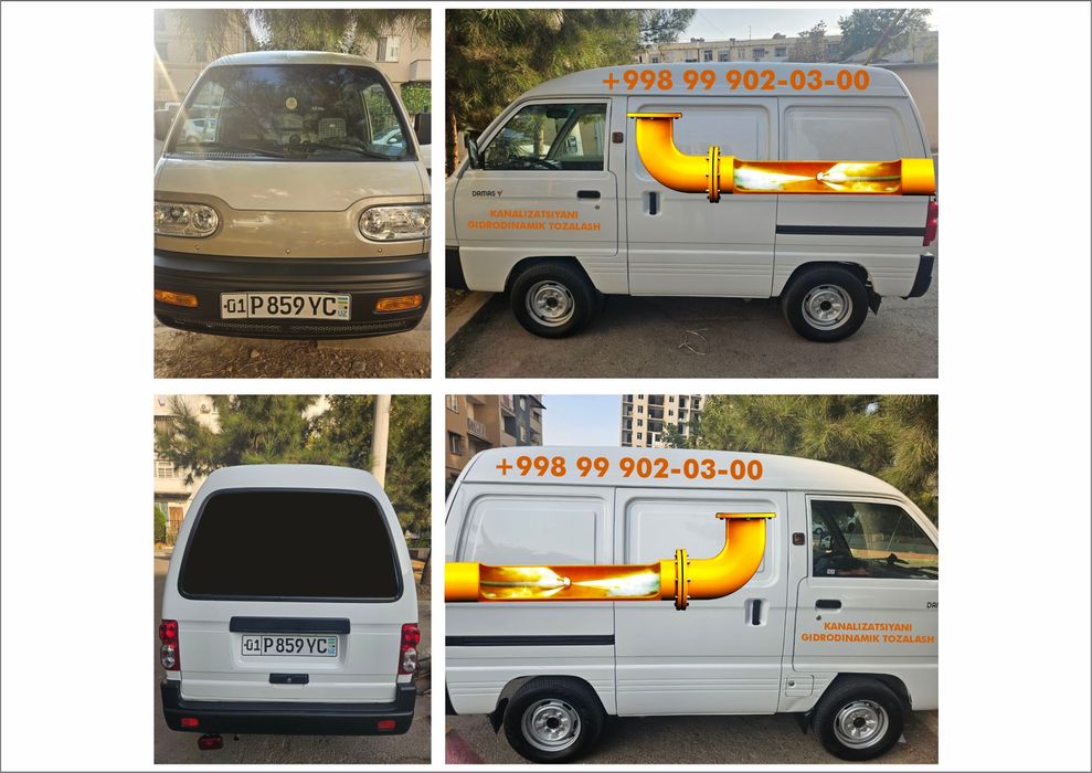 Kanalizatsiyani gidrodinamik tozalash