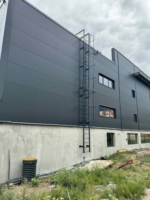 Укрепване и усилване на плочи по проект,метални конструкции,стълби