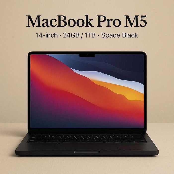 Macbook Pro 14 M5 24GB/1TB