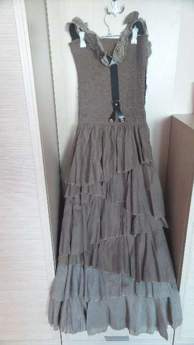 Продам длинное платье