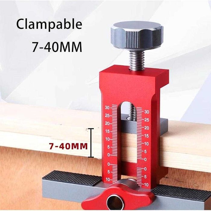 Шаблон за монтаж на врати на мебели, 0-55 мм, 7-40 мм