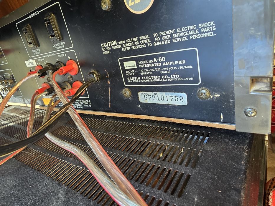 Усиловател Sansui A 60