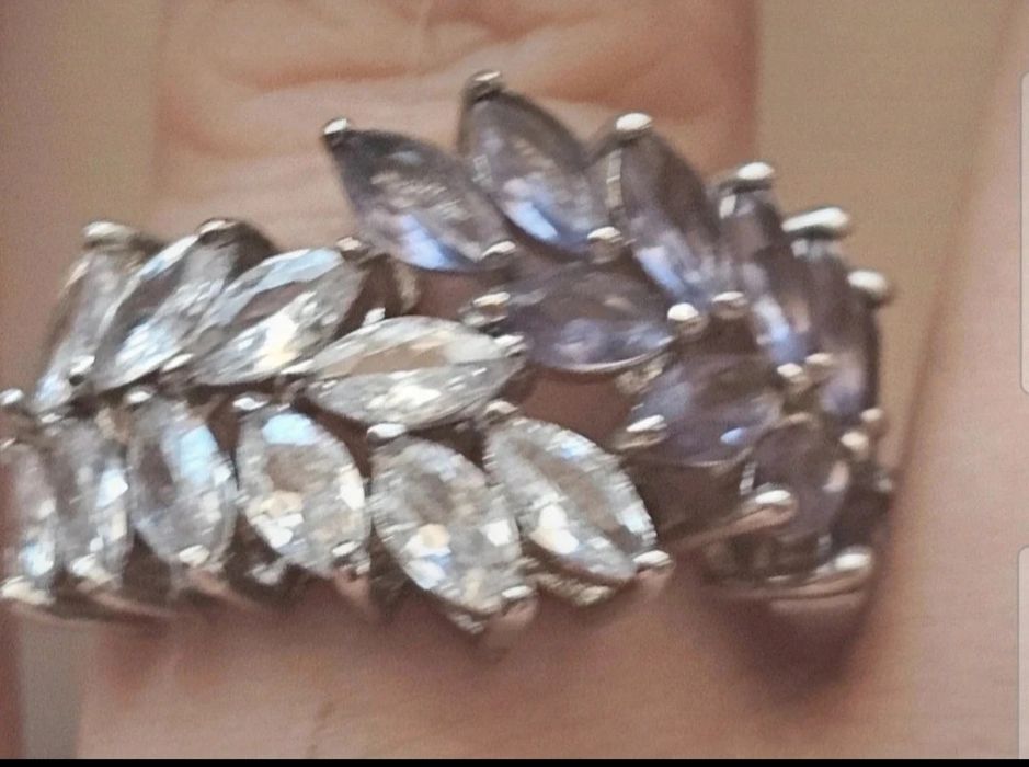 Inel dama nou superb din argint ștantat 925