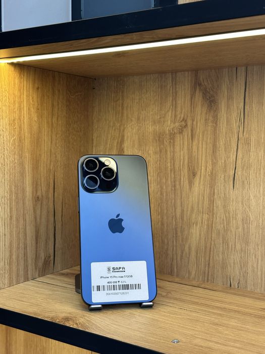айфон 15 про макс сини 512гб