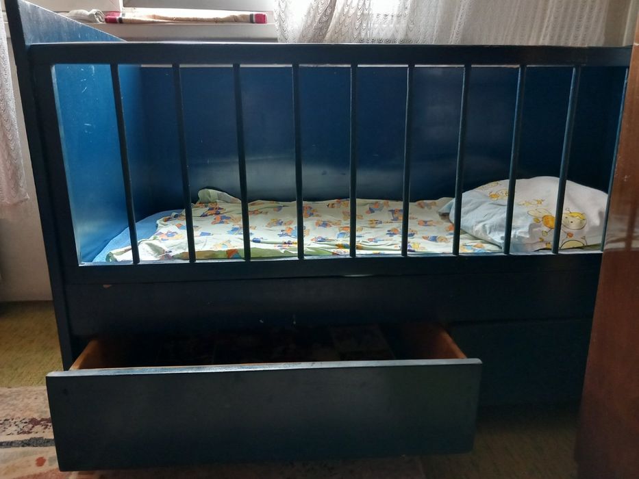 Детско дървено легло 140/70