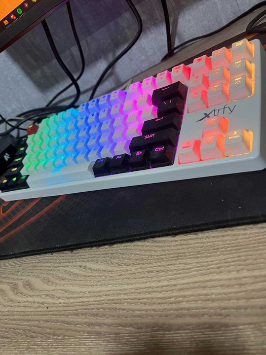 Клавиатура Xtrfy k4 tkl + пад