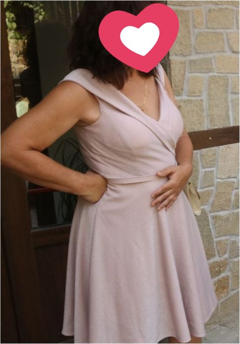 Официална къса рокля размер L