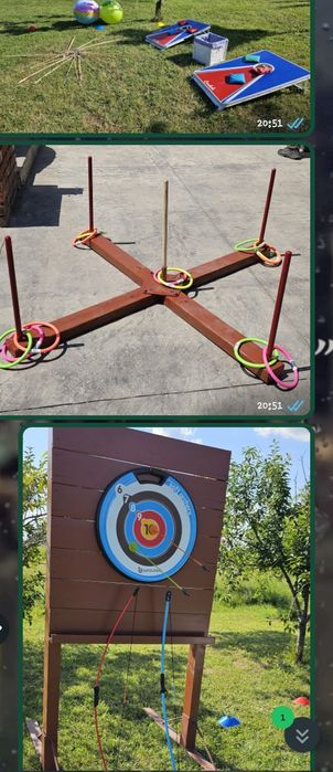 Închiriez: Topogan Gonflabil/jocuri /fundal foto /aparat  vata pe  bat