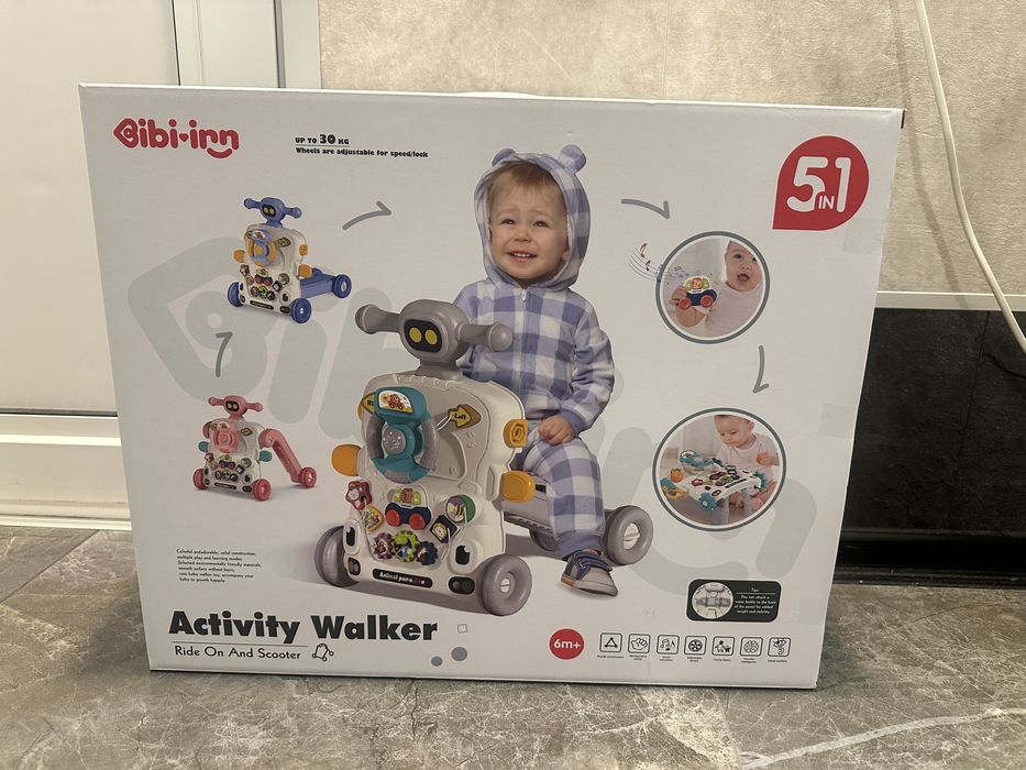 Бебешки уокър 5 в 1- чисто нов, неразпечатана кутия