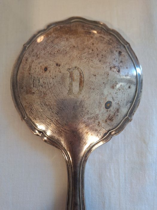 Старинни сребърни огледала проба 800