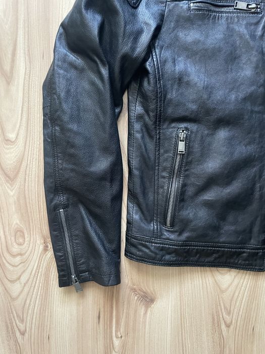 BULL & BERRY / мъжко кожено(естествена) яке M/S