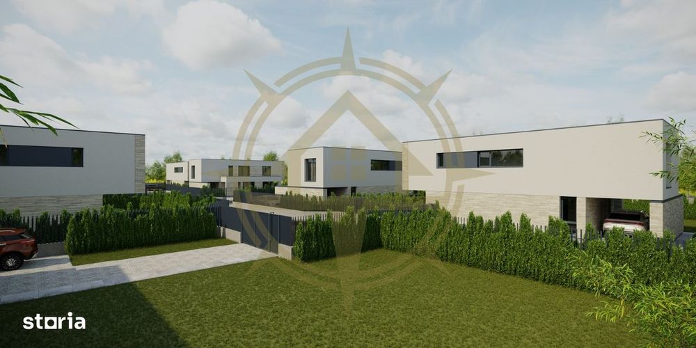 Dom00359 - vile individuale moderne 5 camere teren generos complex saf
