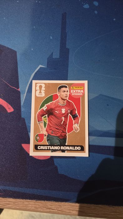 card Ronaldo bronze panini wc 2026