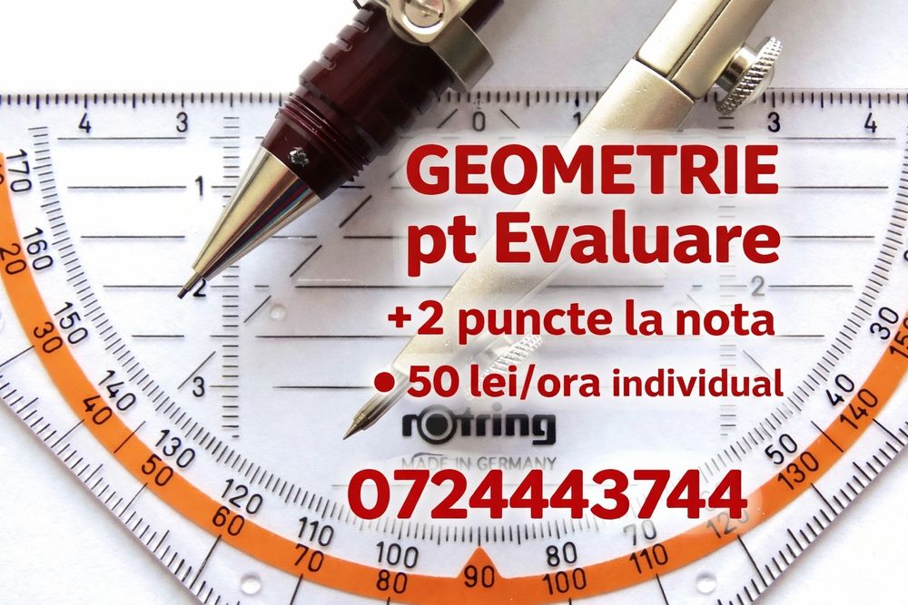 Geometrie pt Evaluarea națională creștem minim 2 puncte