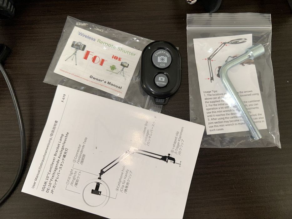 Led лампа осветление за селіи фотокамера