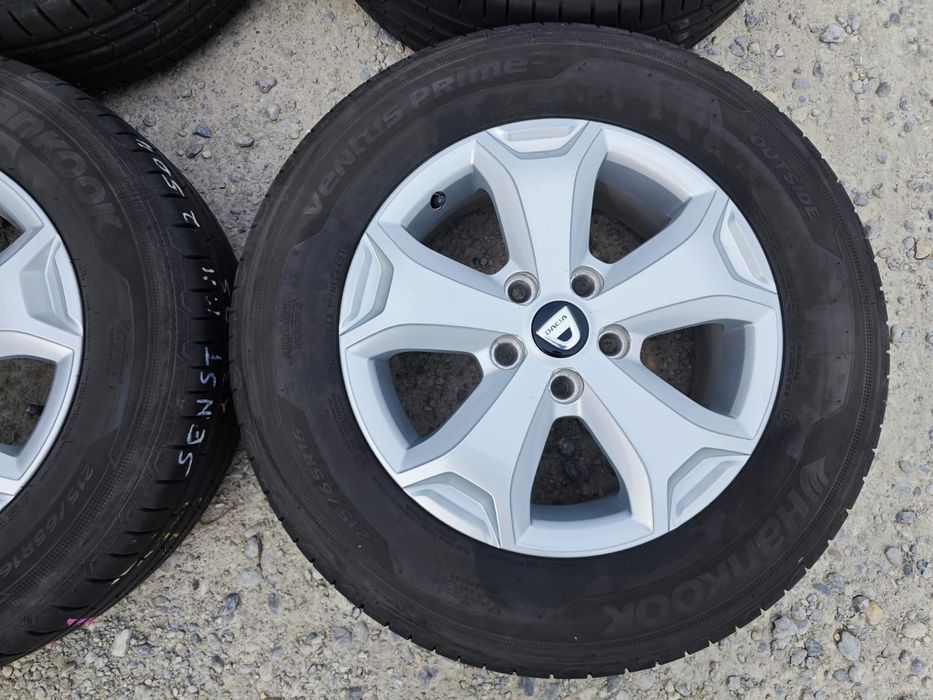 4x Jante Originale din Aluminiu de Dacia Duster pe 16"