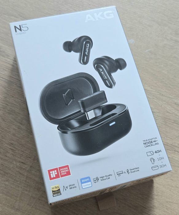 Casti wireless AKG N5 HYBRID  noi - cutie sigilata